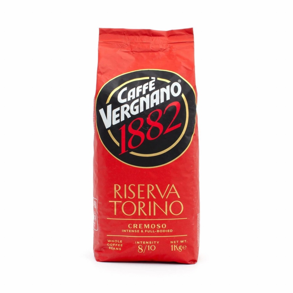 copy-of-latte-3 - AVANZA - Coffee House Red bag of Caffè Vergnano 1882 Riserva Torino coffee, Cremoso blend, 1 kg, whole beans
